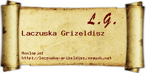 Laczuska Grizeldisz névjegykártya